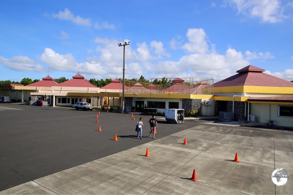 Pohnpei airport.