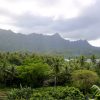 The profile of the mountain range on Kosrae is said to resemble a sleeping lady.