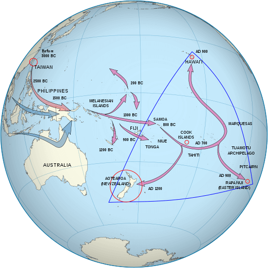 The Polynesian Triangle. Source: Wikipedia