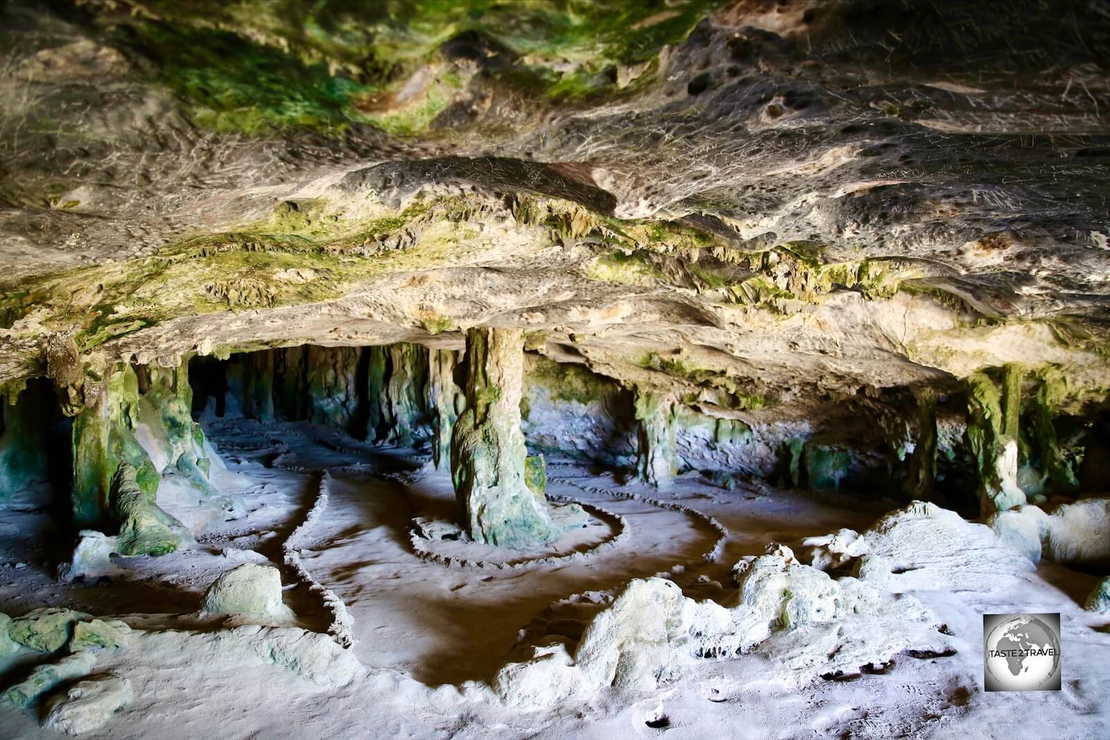 A view of Fontein cave, Aruba.