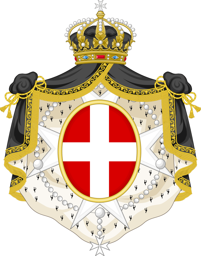 The coat of arms of the Sovereign Military Order of Malta.