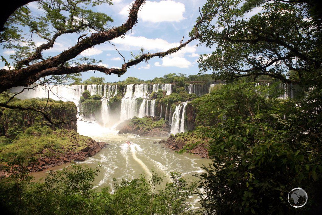 A view of Iguazú Falls from the Argentine side.