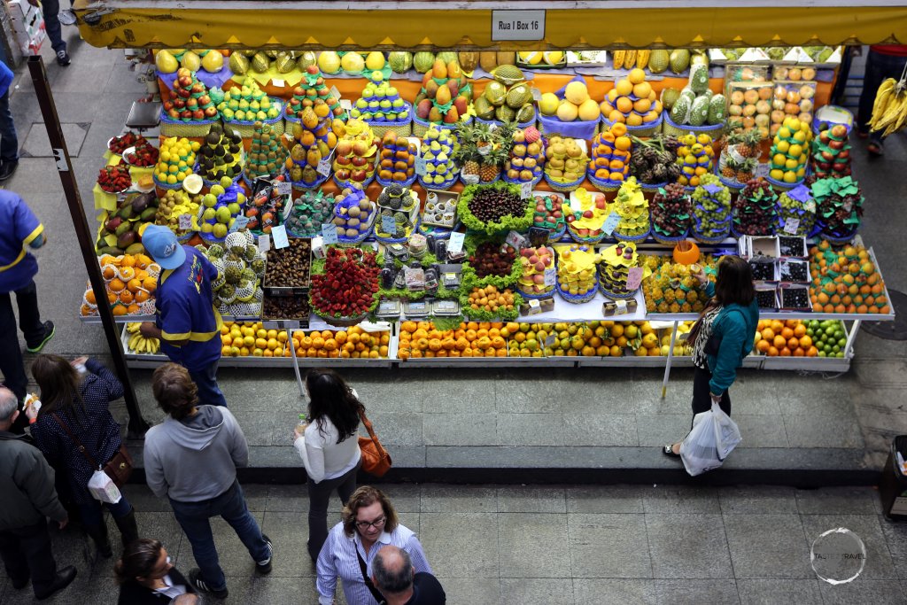 A view of the Mercado Municipal de São Paulo, the main market in downtown São Paulo.