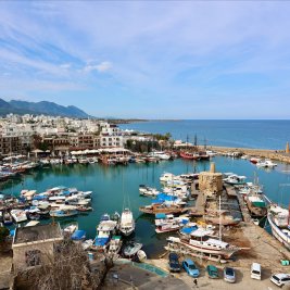 Cover Photo: View of Kyrenia harbour from Kyrenia castle.