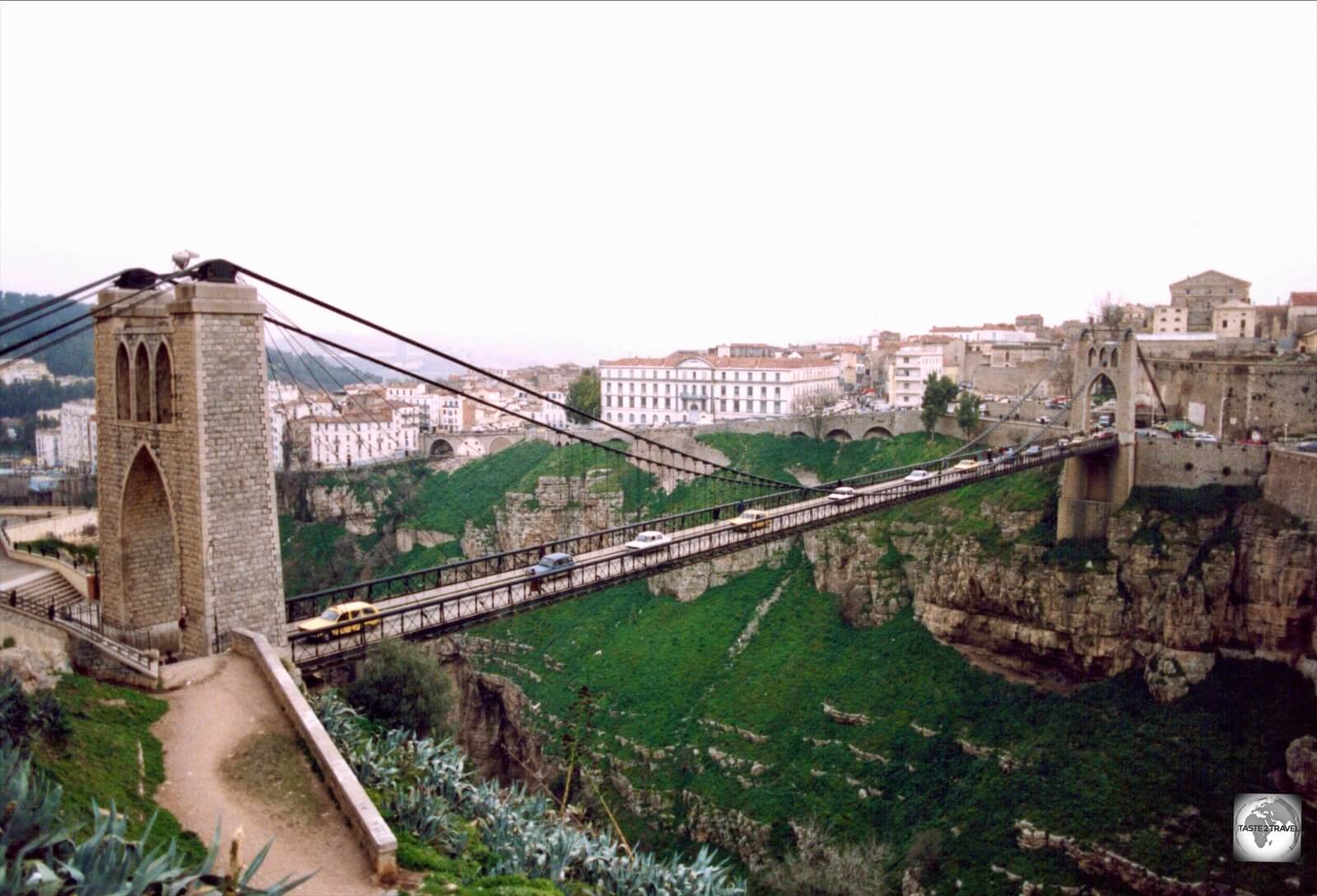 Sidi M'Cid Bridge at Constantine, Algeria