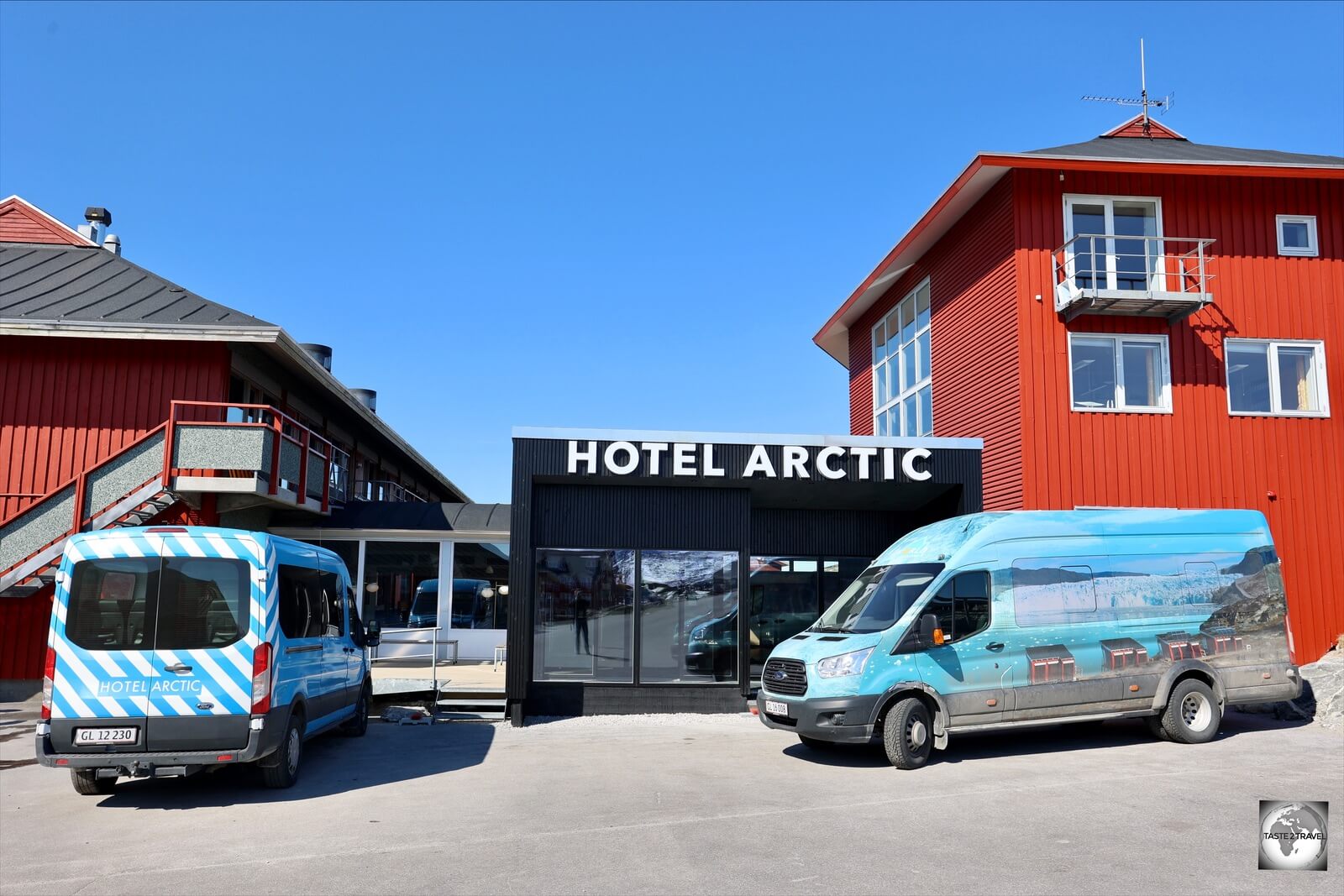 The Hotel Arctic bills itself as the world's northernmost four-star hotel.