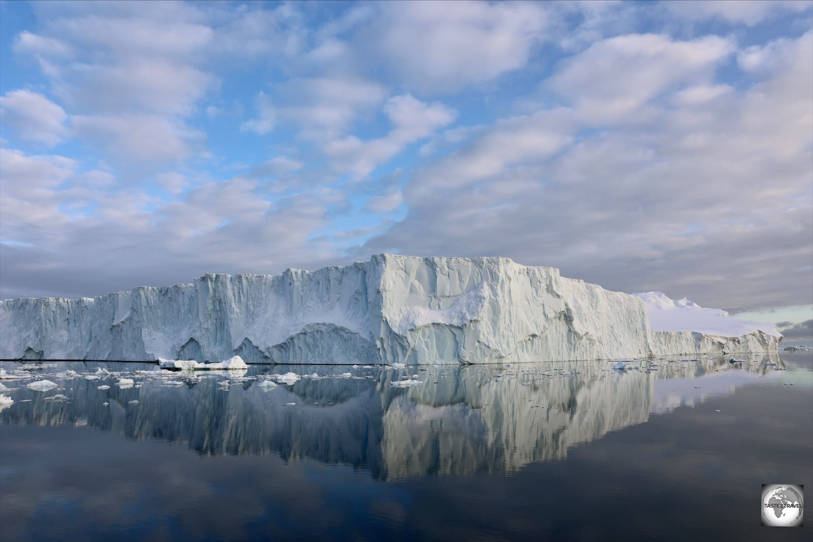 The Ilulissat Icefiord is one of three UNESCO World Heritage sites on Greenland.