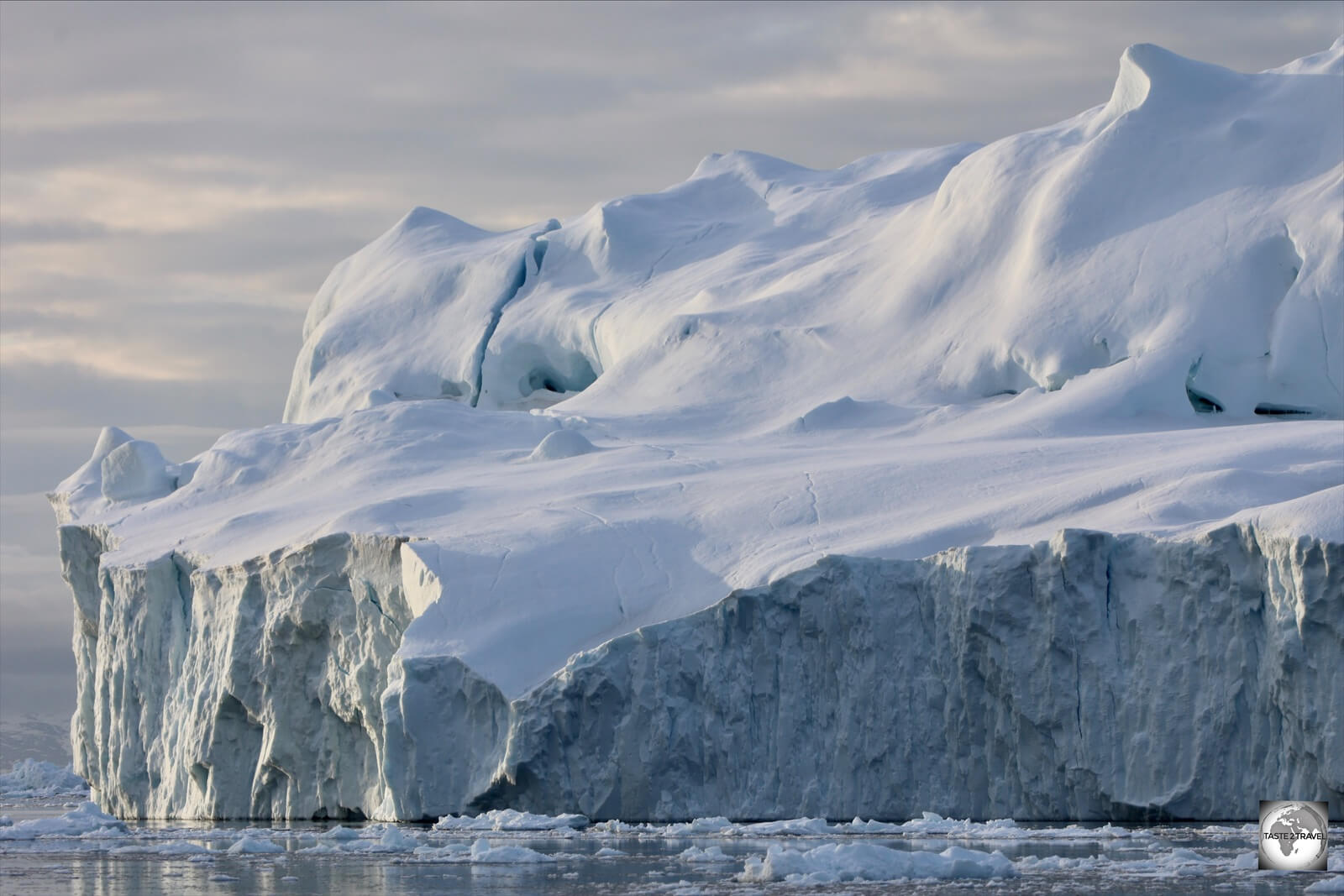 Its hard to believe these are floating mountains of ice!