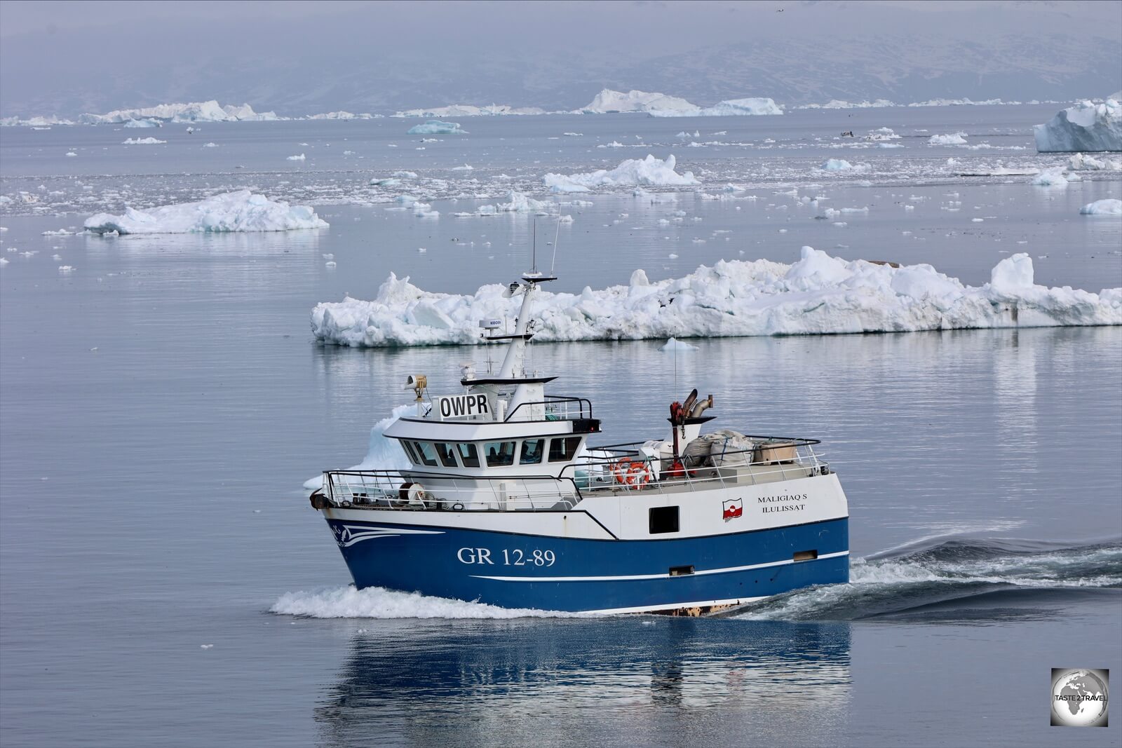 Due to the impossible terrain on Greenland, a road network cannot be built, with air and sea travel being the only means of moving around the island.