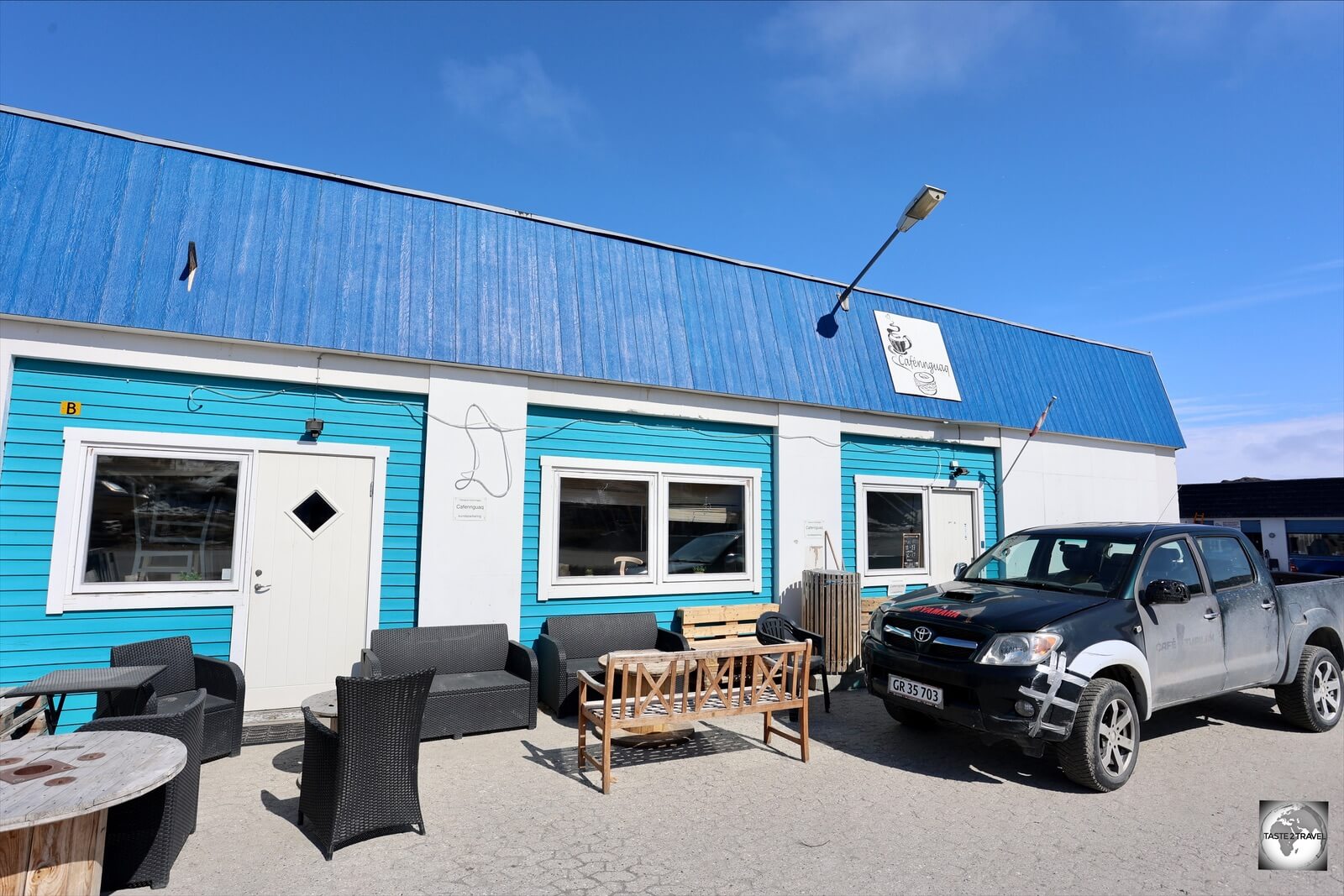 The Cafennguaq in Ilulissat is a popular lunchtime cafe for locals.