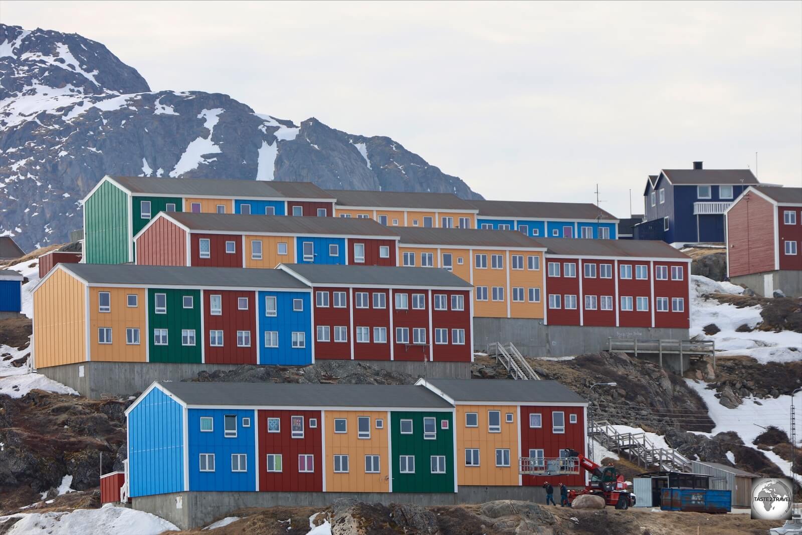 Houses in Sisimiut.