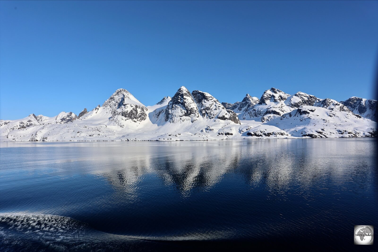 Typical views of the Greenland coast from the deck of the Sarfaq Ittuk.