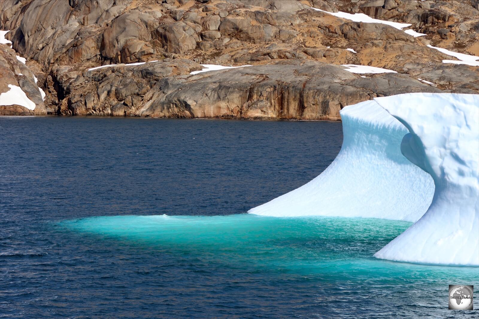 Icebergs often look so inviting - just like a perfectly design swimming pool that you'd love to dive into. Only if the water wasn't freezing!