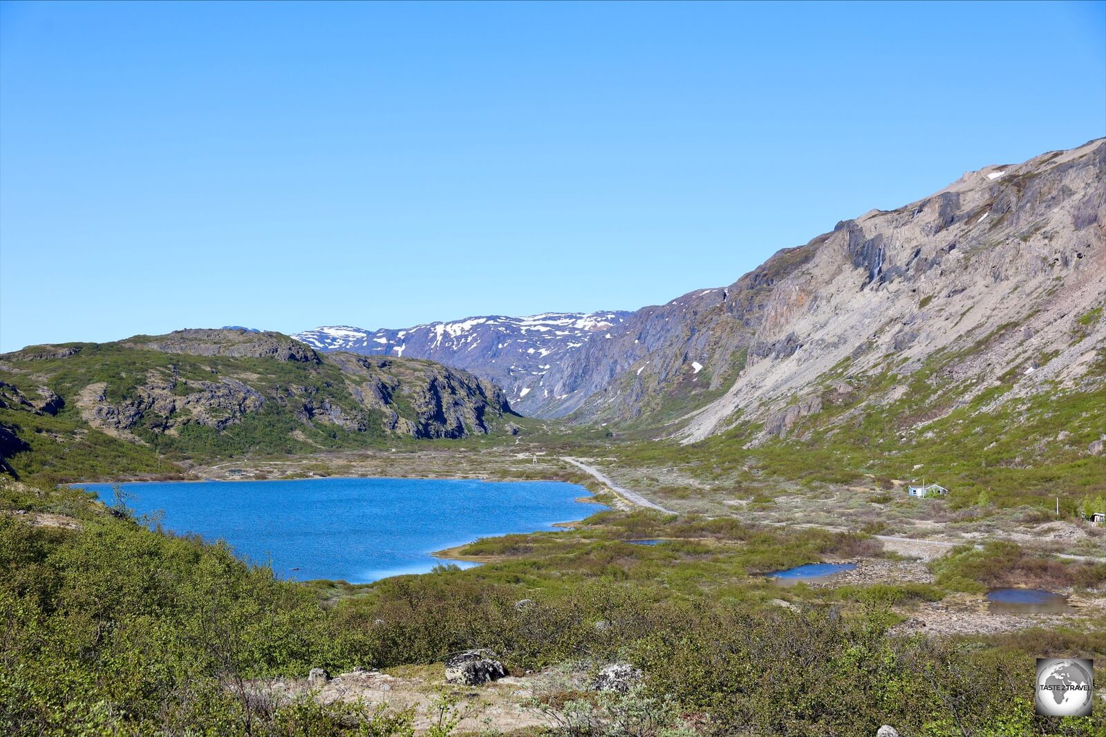 A view of Narsarsuaq in summer.