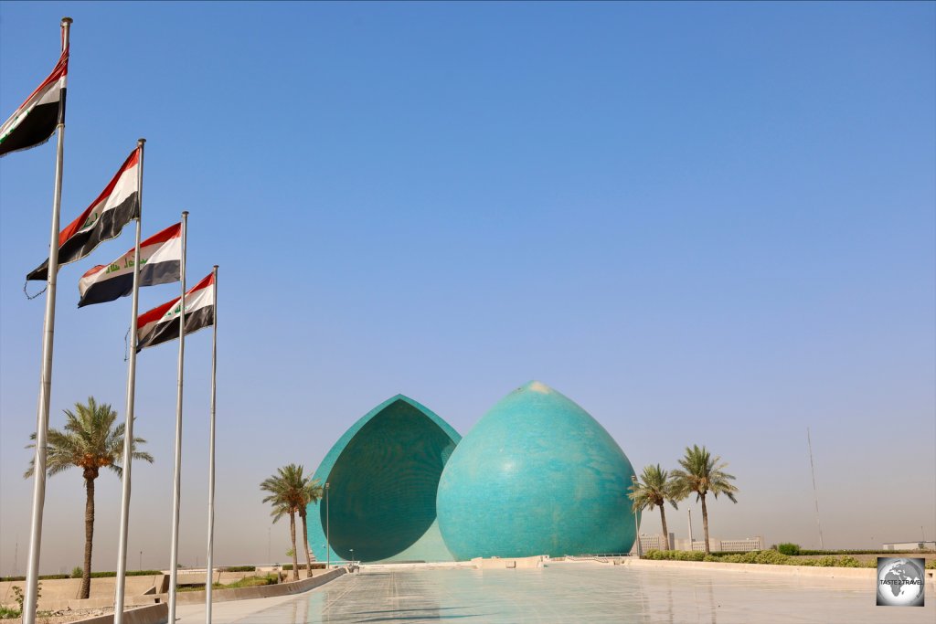 The iconic Martyr's Monument is a highlight of Baghdad.