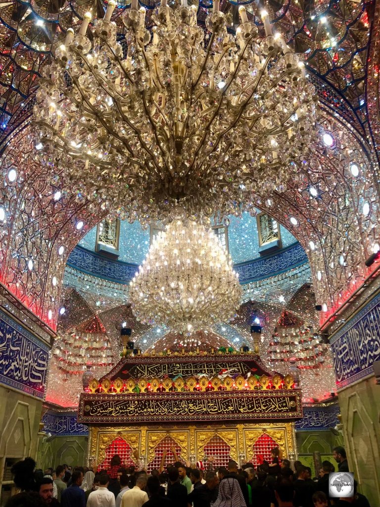 The Holy Shrine of al-Abbas, a highlight of Karbala.