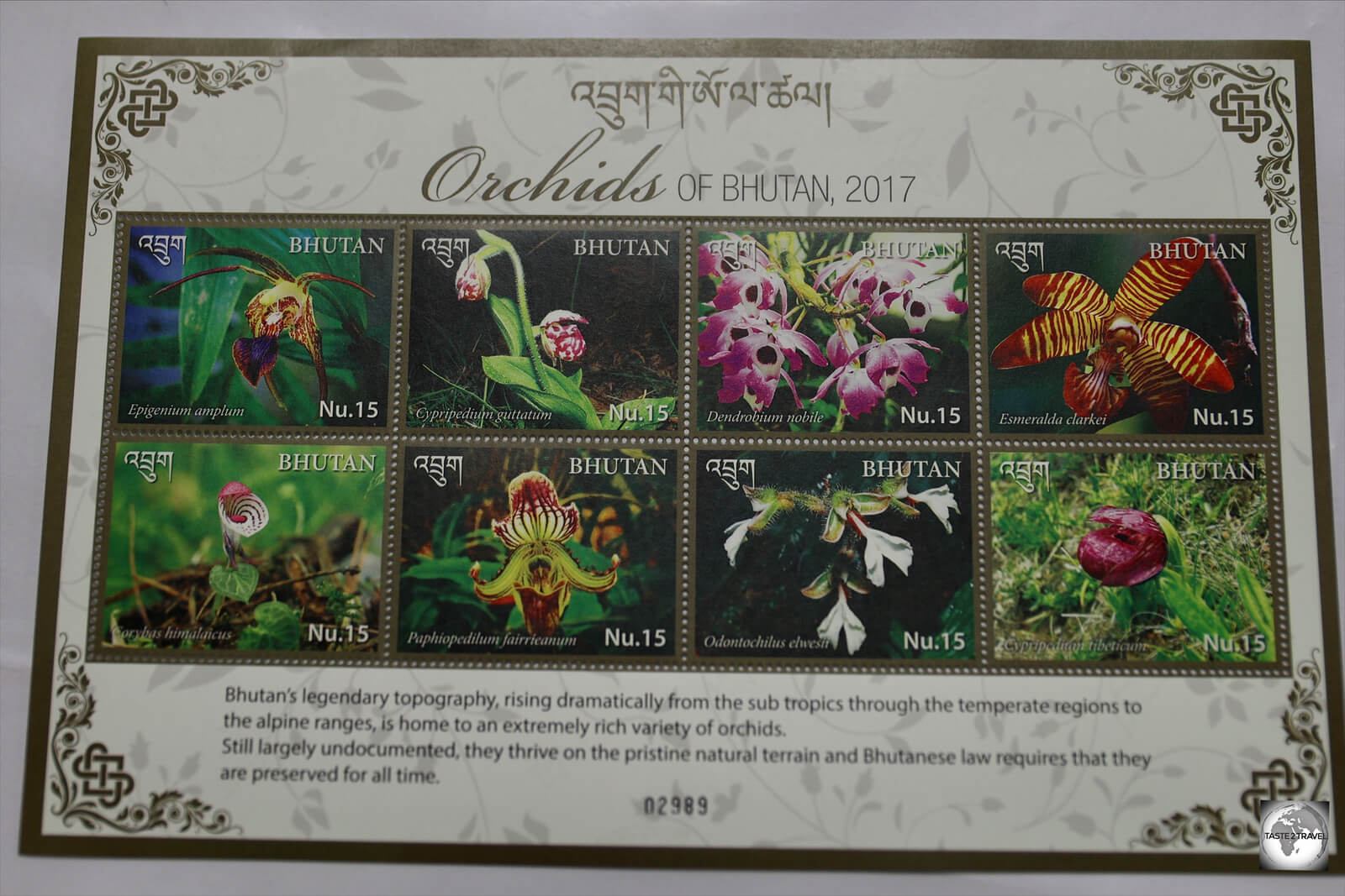 The stamps of Bhutan feature the flora and fauna of Bhutan.