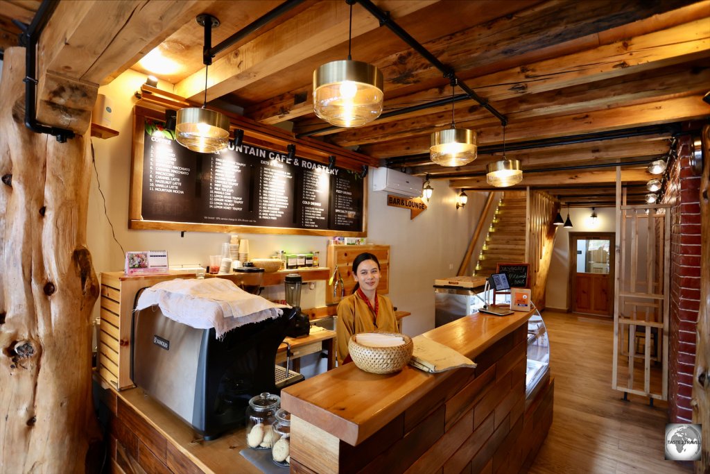 The Mountain Cafe and Roastery in Paro.