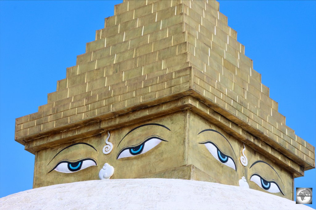 The Sangchhen Dorji Lhuendrup Nunnery in Punakha features a Nepalese-style Chorten (Stupa).