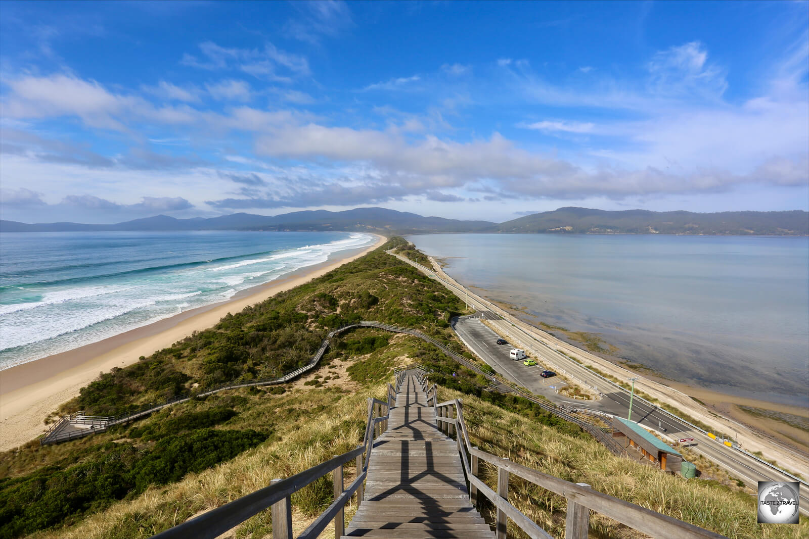View of Bruny Island, Tasmania