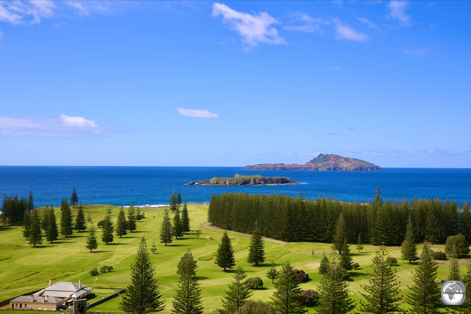 View of Norfolk Island