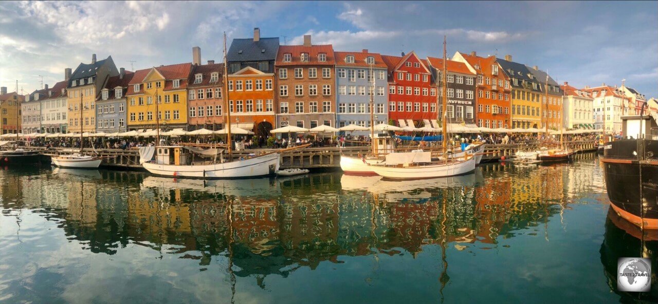 View of Nyhavn, Copenhagen, Denmark