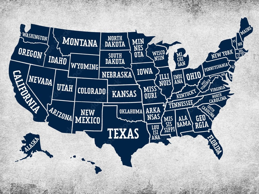 US State Map