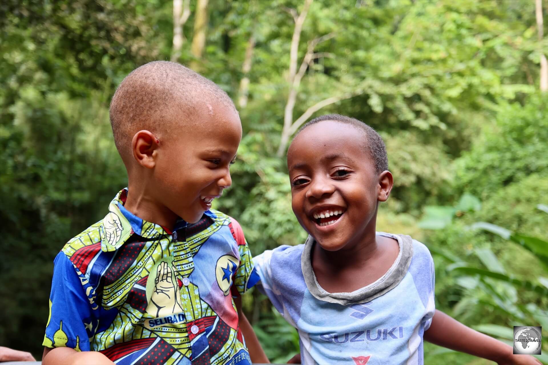 No shortage of smiles from the friendly locals on São Tomé and Príncipe.