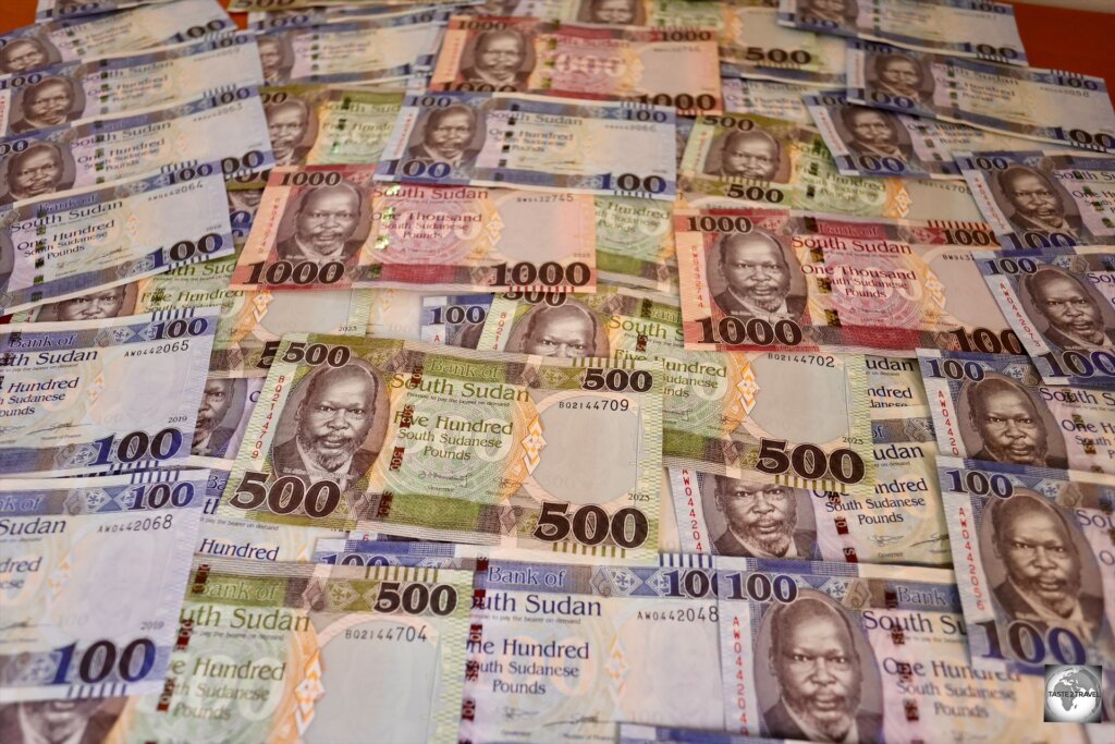 The currency of South Sudan is the South Sudanese Pound (SSP).