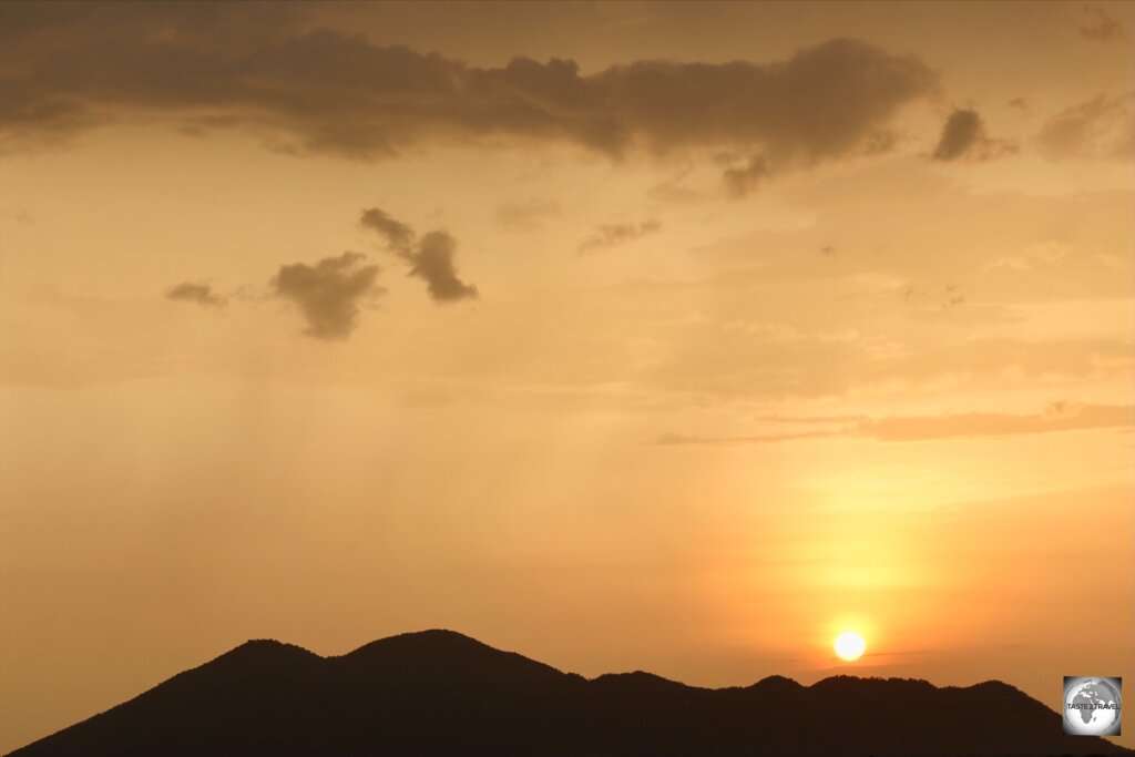 Sunset north of Juba.