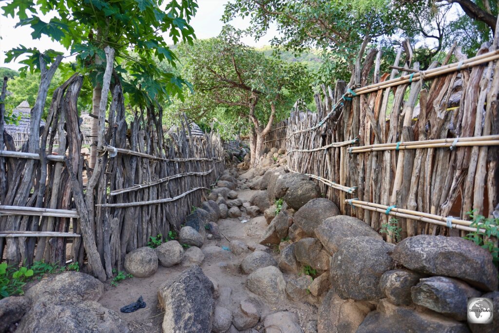 Over the centuries, the tribe have moved large boulders into place to create laneways and stone fences.