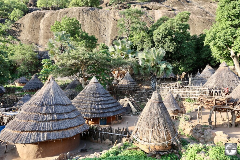 Ilieu village is nestled among giant granite boulders.