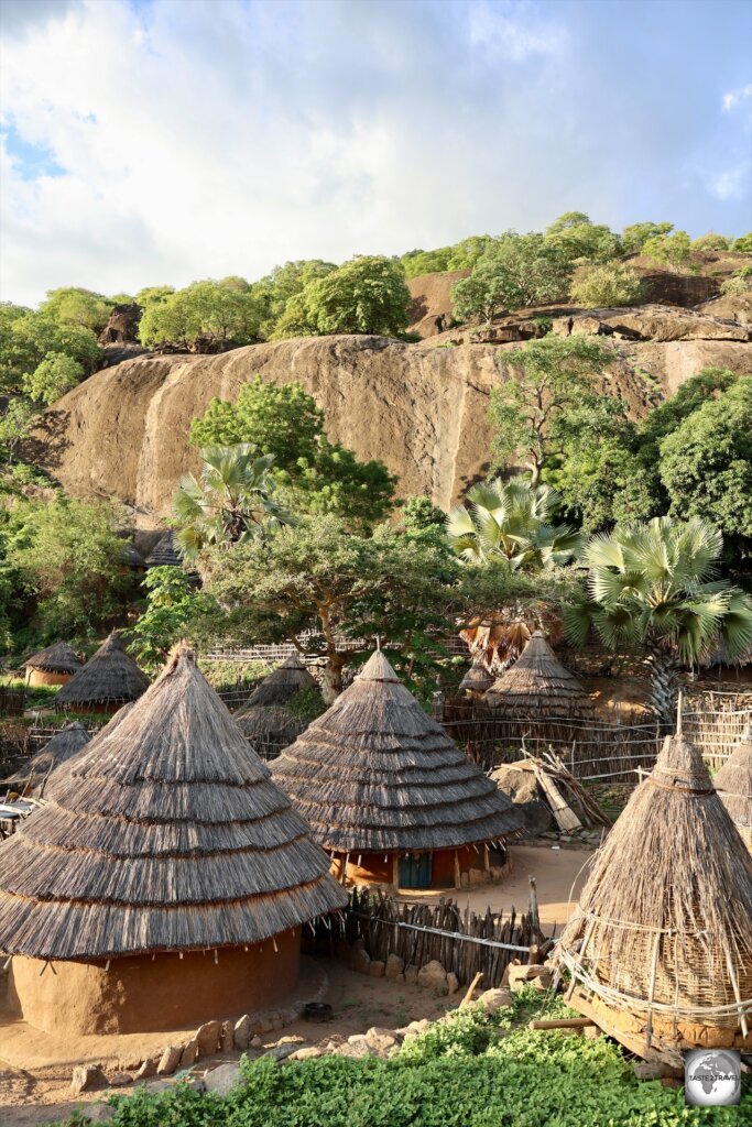 A view of Ilieu village, home of the Lotuko tribe.