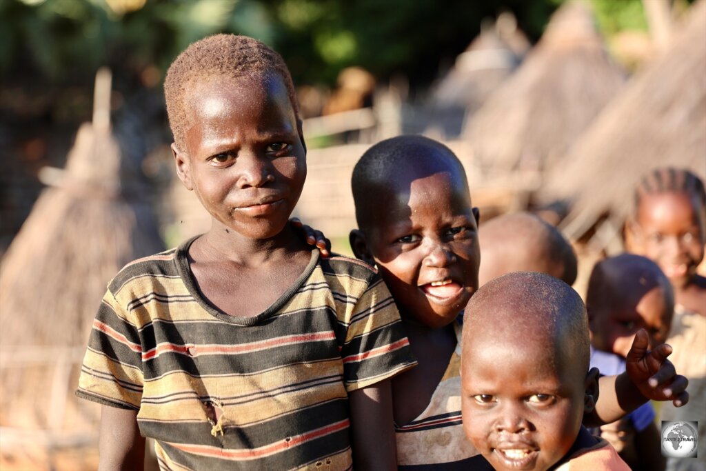 Portraits of the Lotuko tribe at Ilieu village.