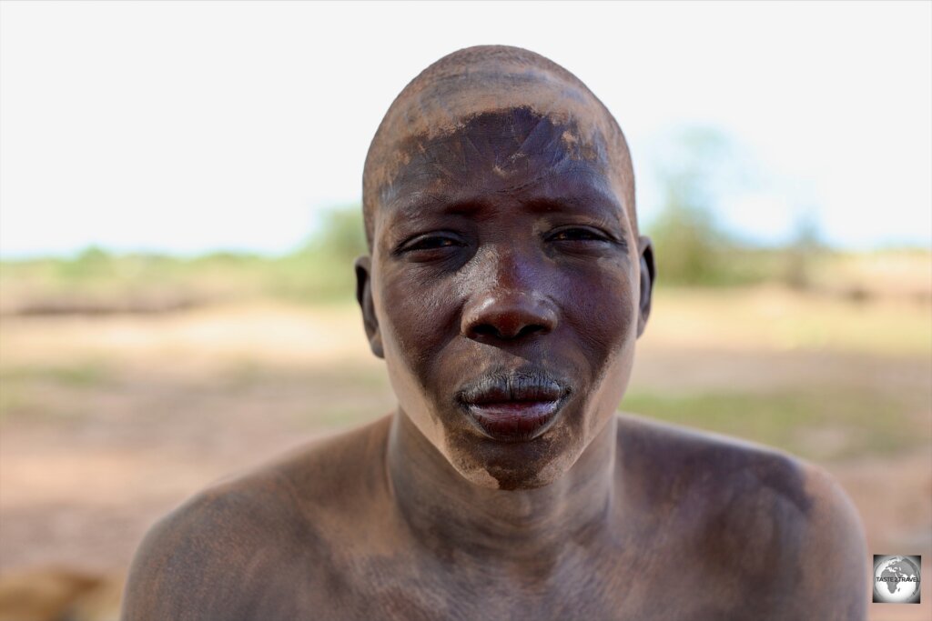 The Mundari cover their skin in cow-dung ash to protect against mosquito bites.