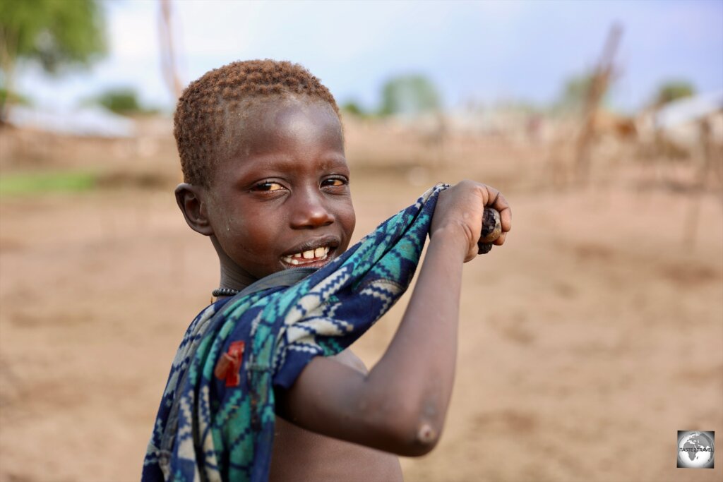 A young Mundari boy.